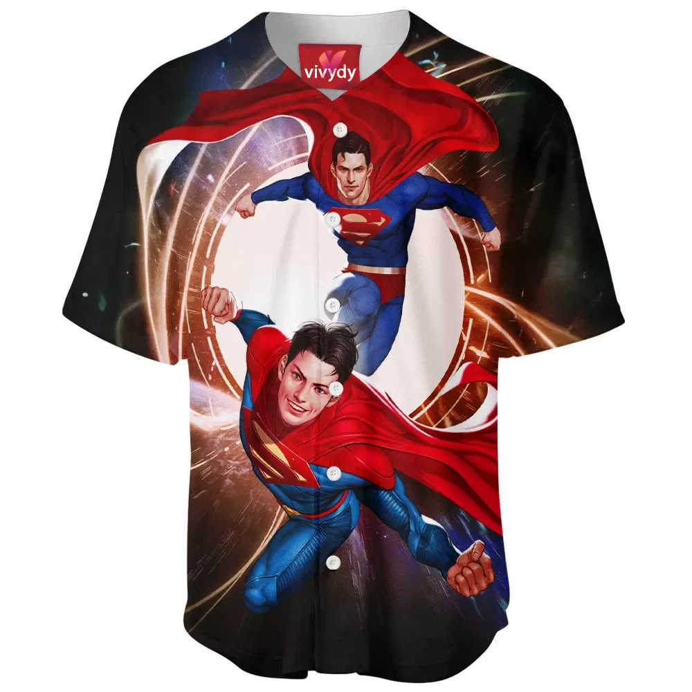 Superman Baseball Jersey