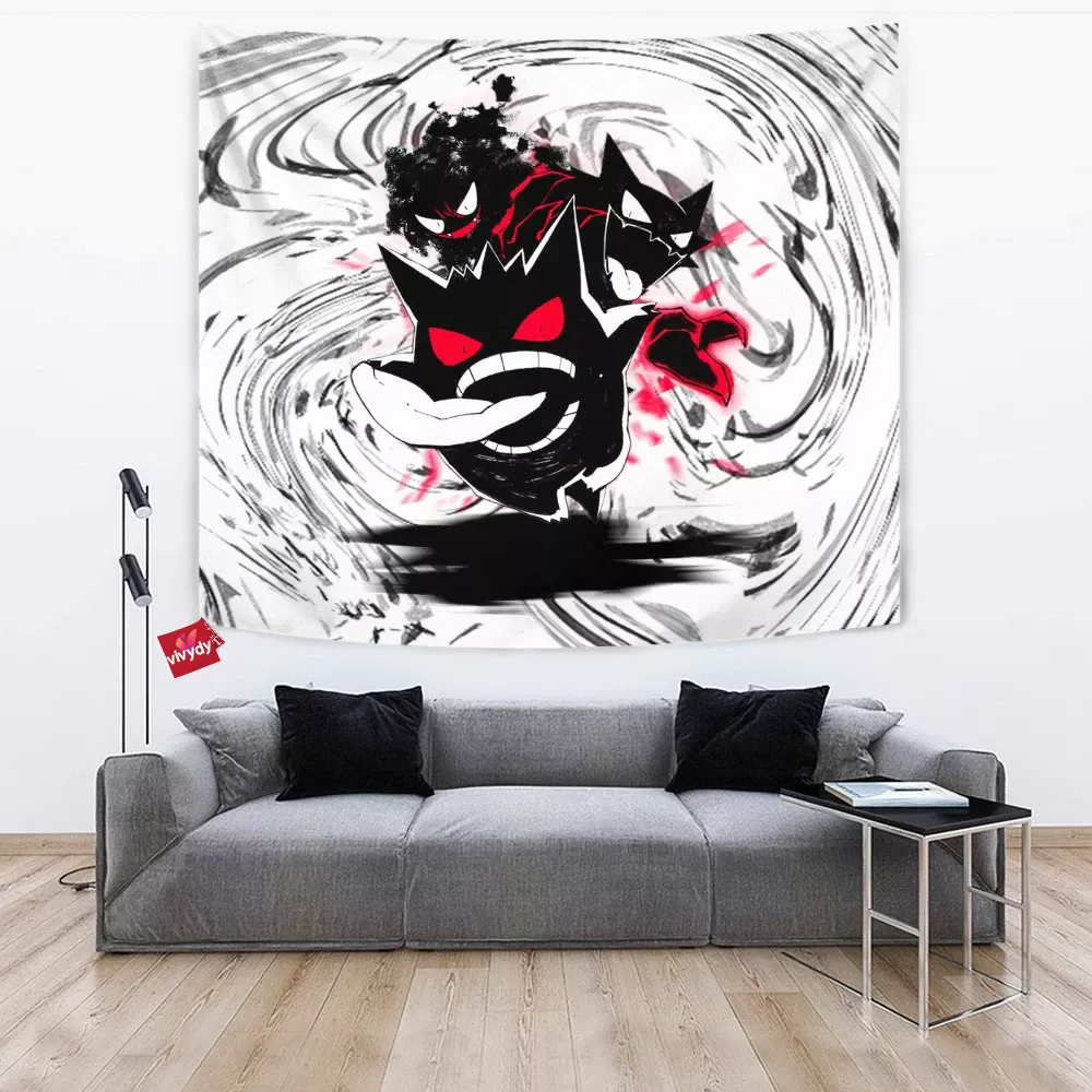 Gastly Evolution Line Tapestry