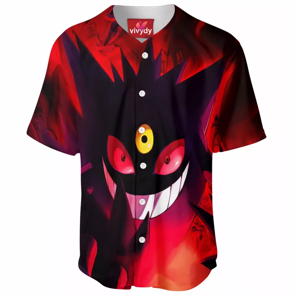 Mega Gengar Baseball Jersey