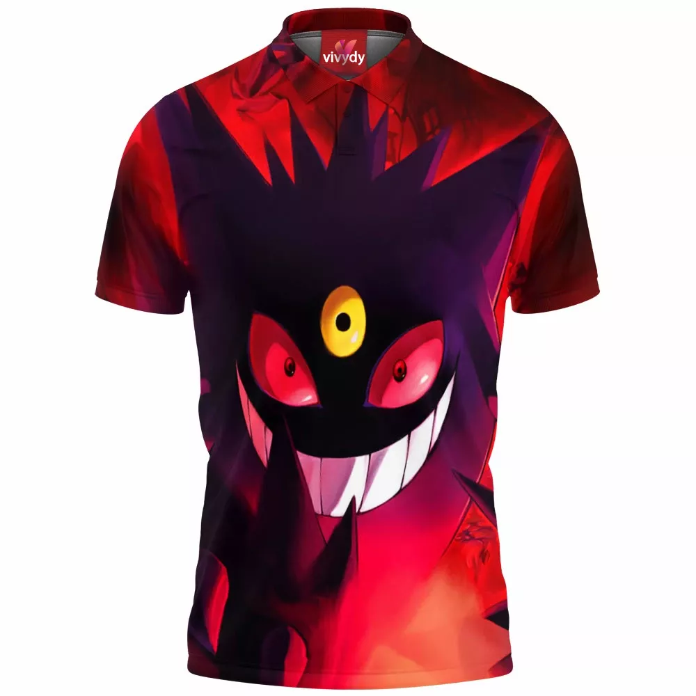 Mega Gengar Polo Shirt