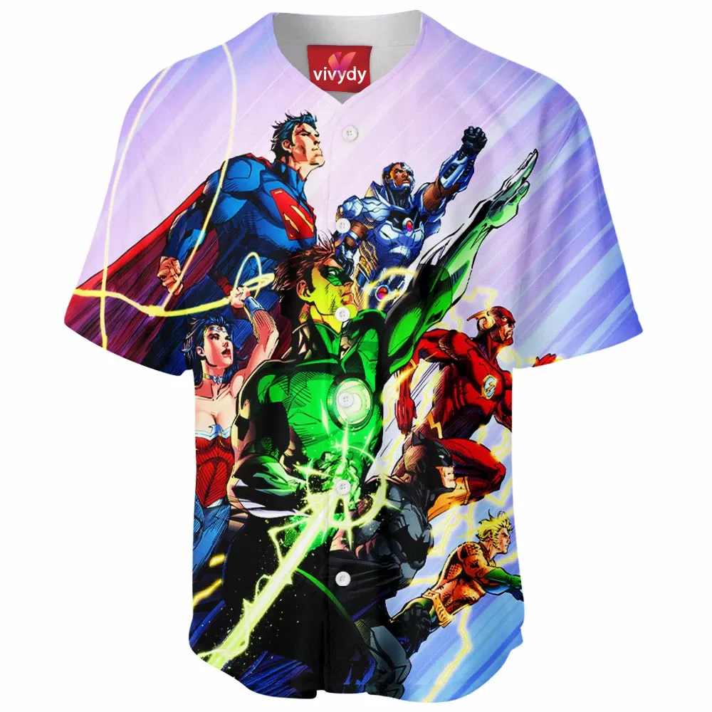 Justice League Baseball Jersey