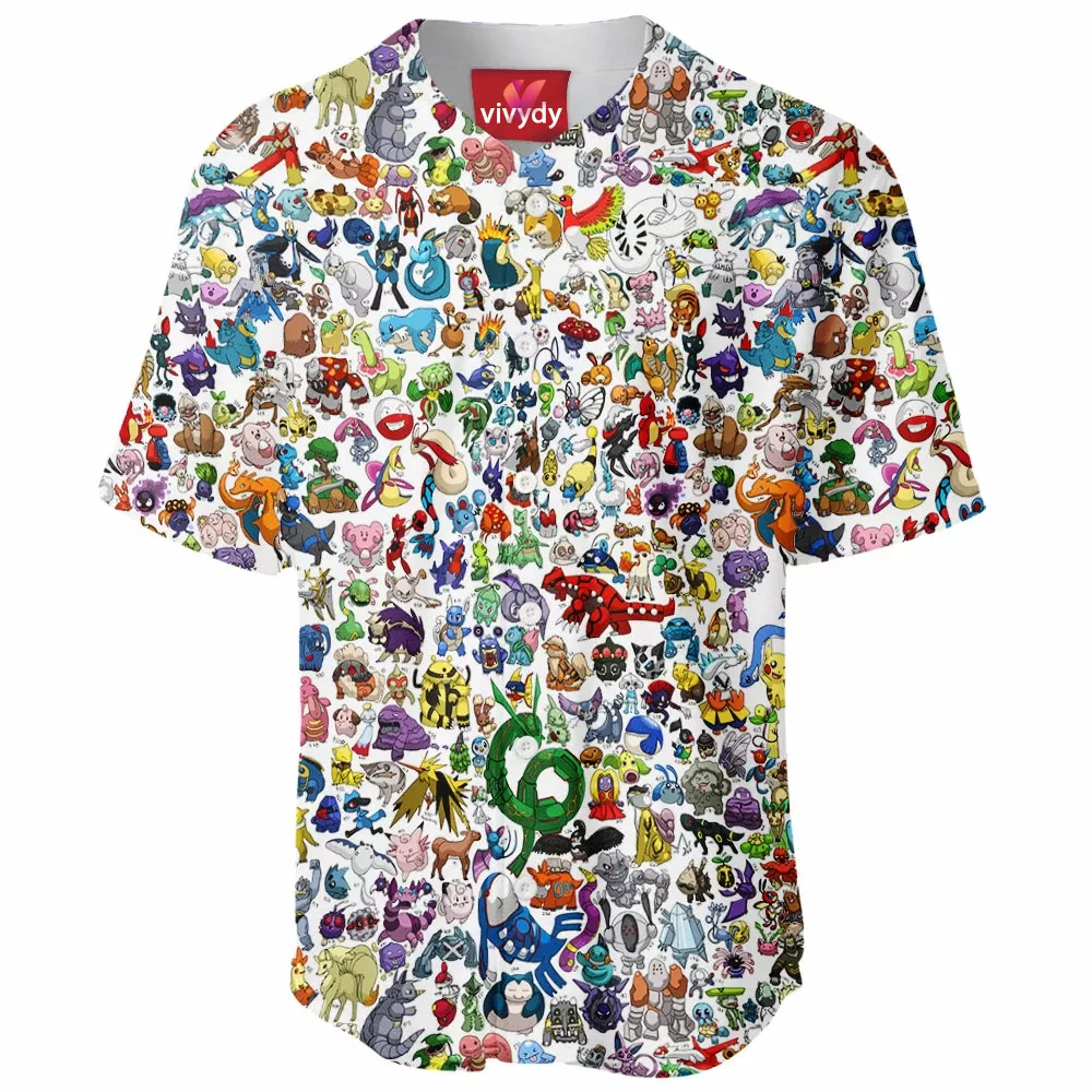 Pokemon Baseball Jersey