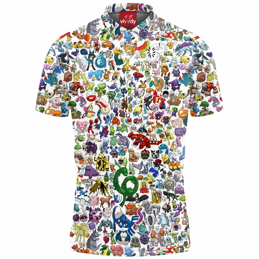 Pokemon Polo Shirt