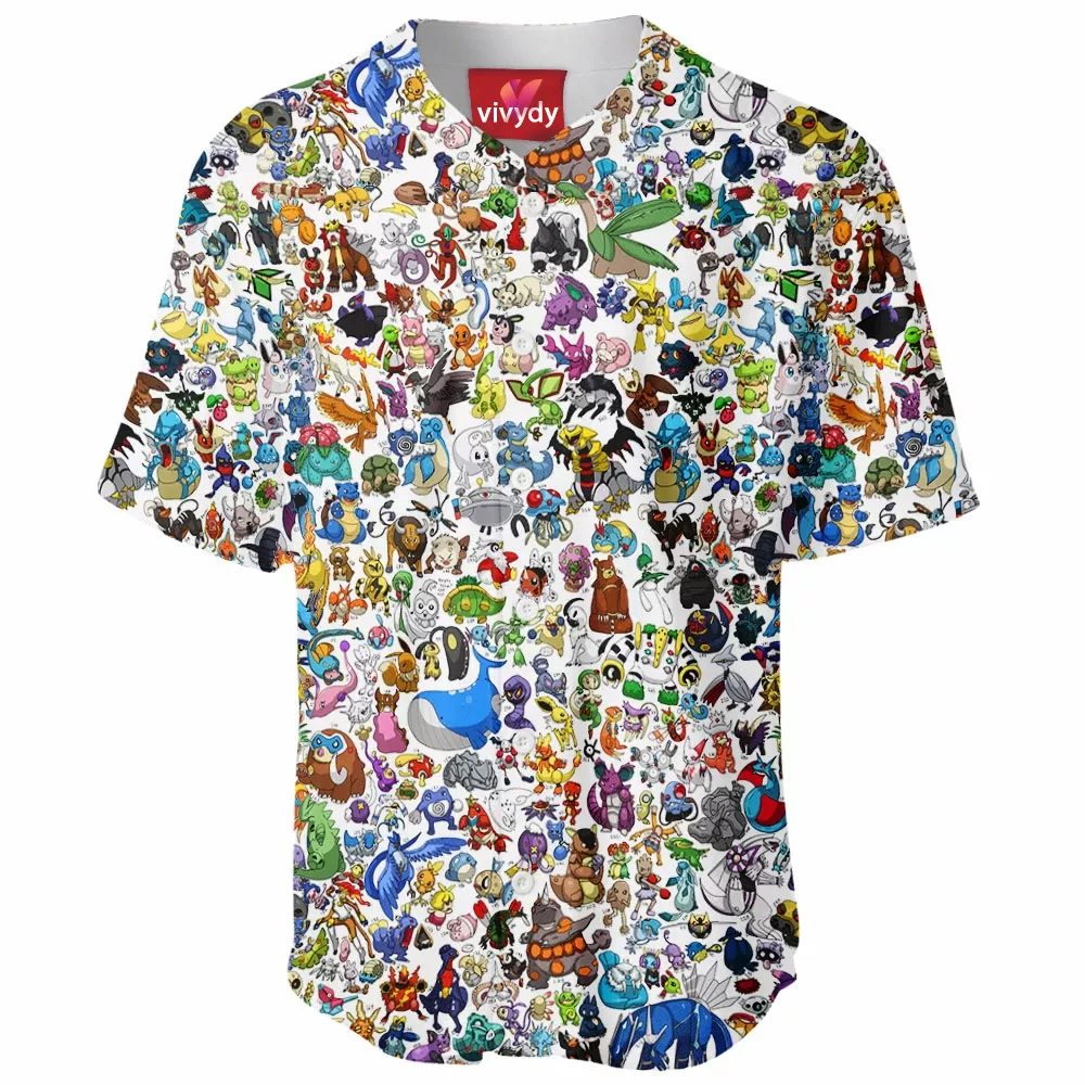 Pokemon Baseball Jersey