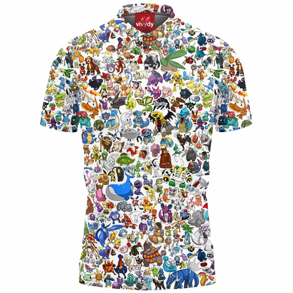 Pokemon Polo Shirt