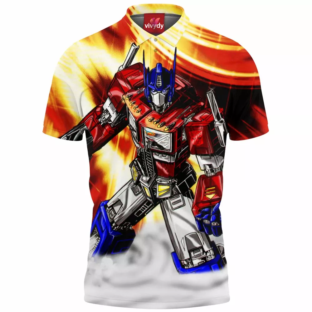 Optimus Prime Polo Shirt