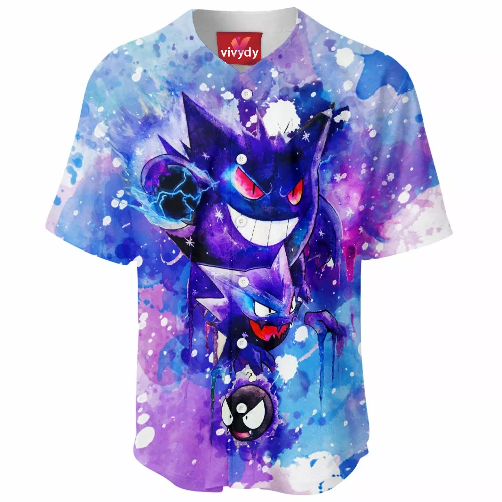 Gastly Evolutions Baseball Jersey