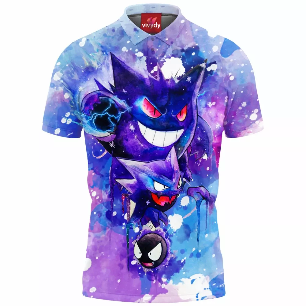 Gastly Evolutions Polo Shirt