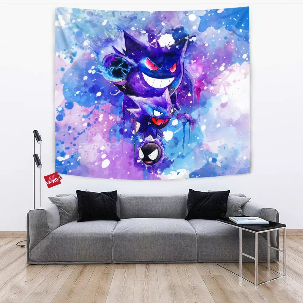 Gastly Evolutions Tapestry