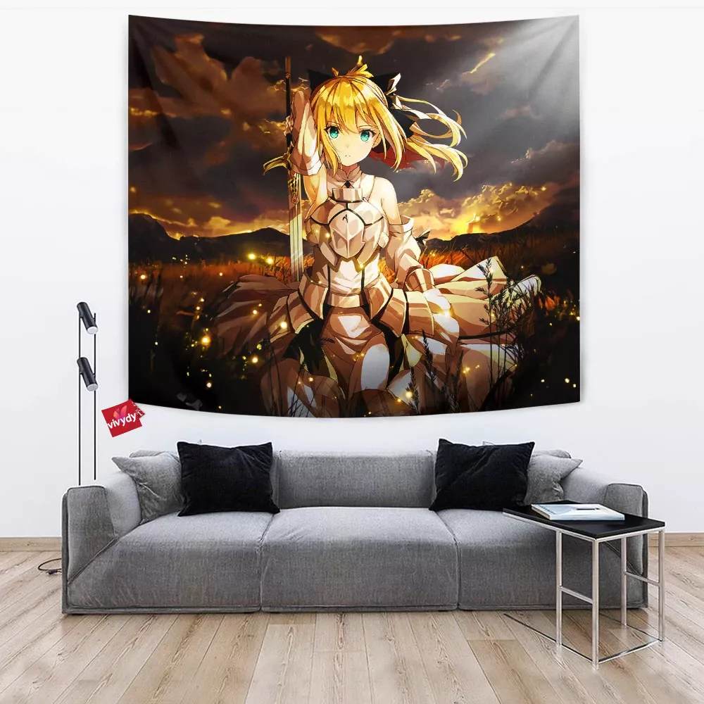 Saber Fate Tapestry