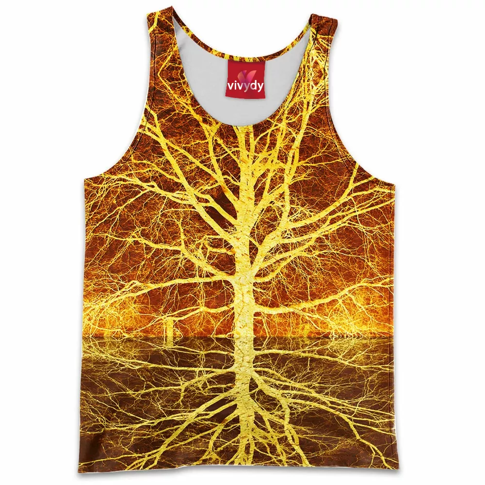 Autumn Ablaze Reflection Tank Top