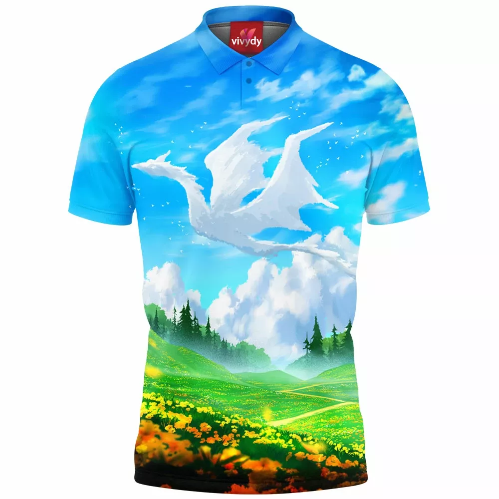 Cloud Dragon Polo Shirt