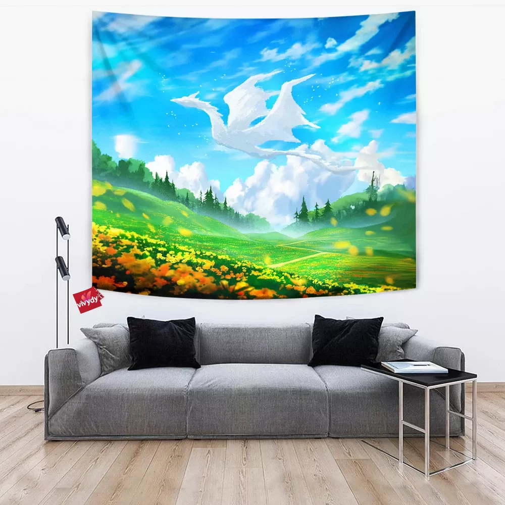 Cloud Dragon Tapestry