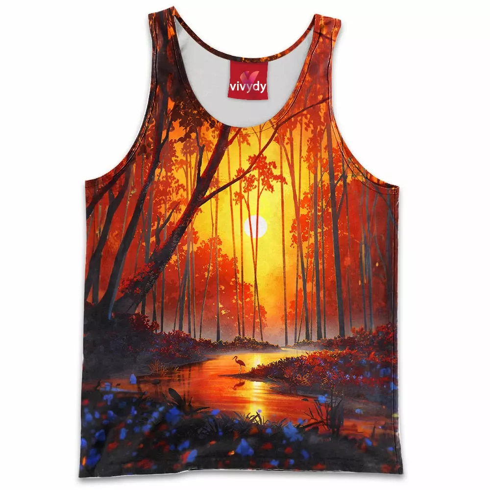 Autumn River Tank Top