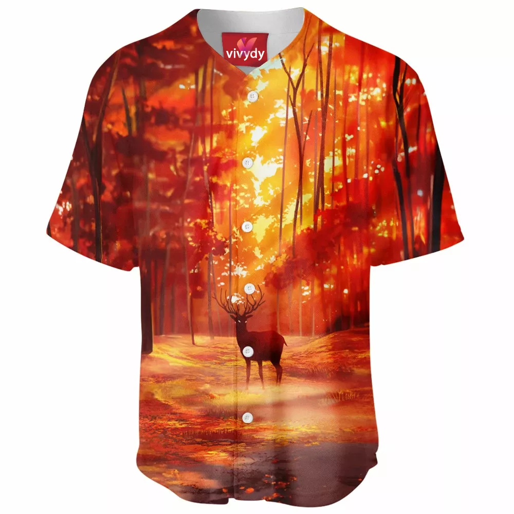 Autumn Stag Baseball Jersey