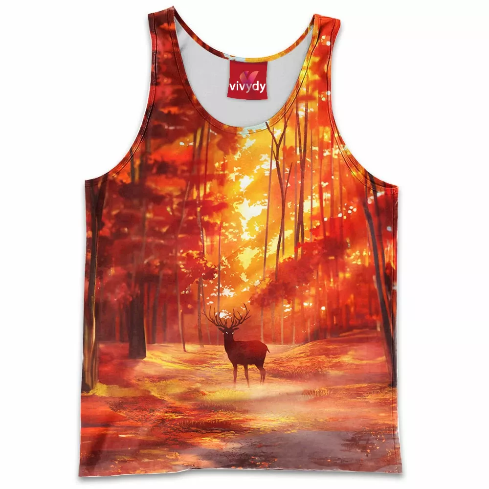 Autumn Stag Tank Top