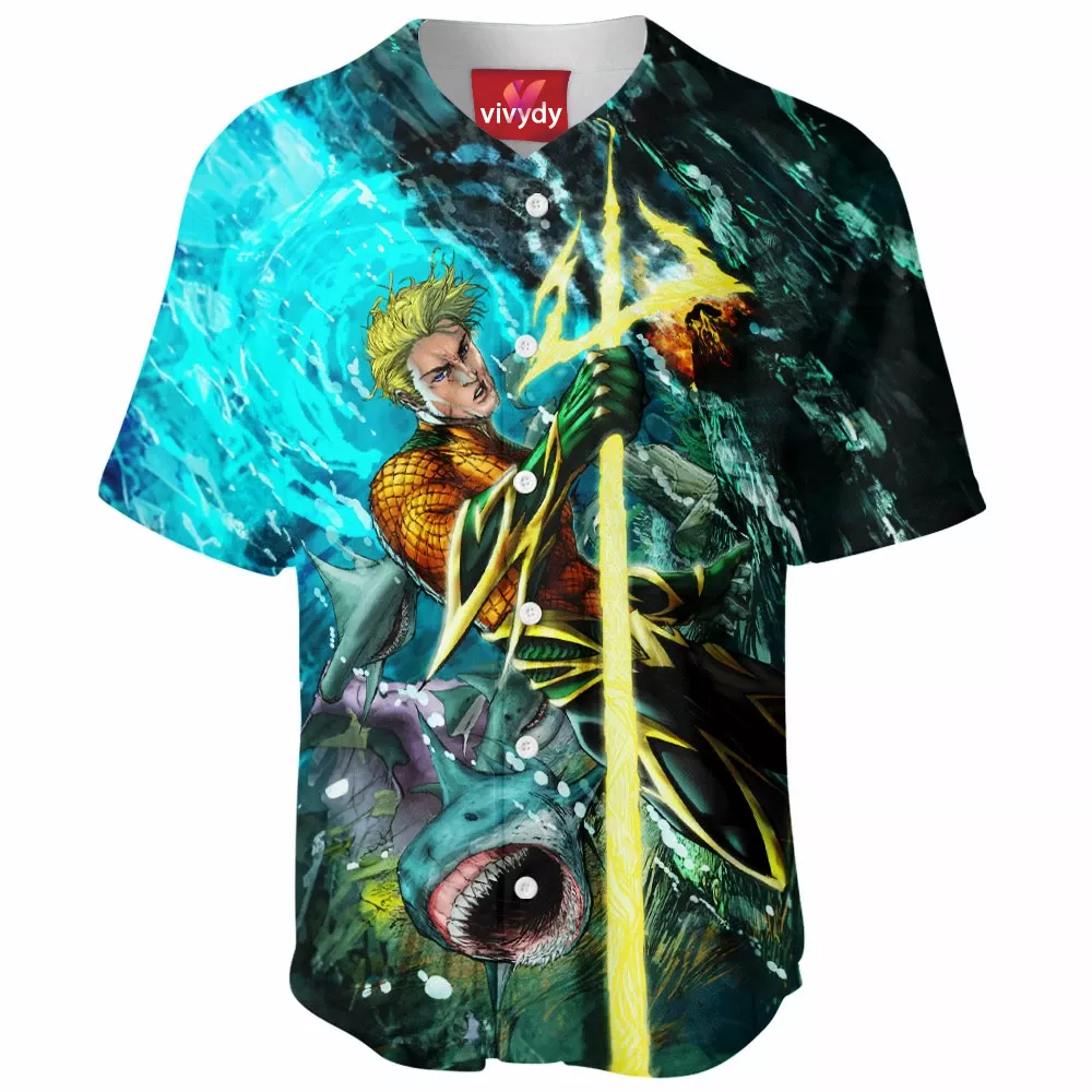 Aquaman Baseball Jersey