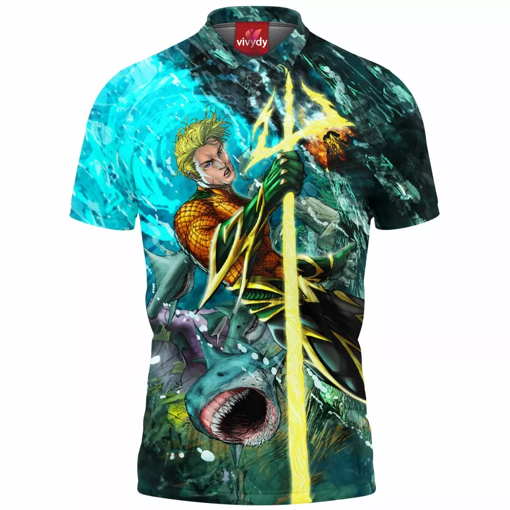 Aquaman Polo Shirt