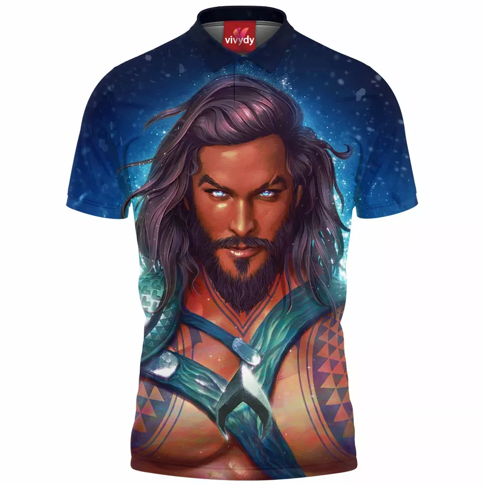 Aquaman Polo Shirt