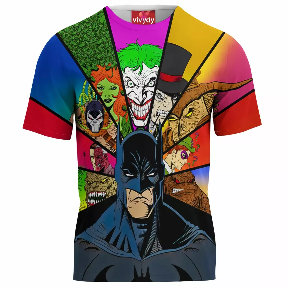 Batman And Villains T-Shirt