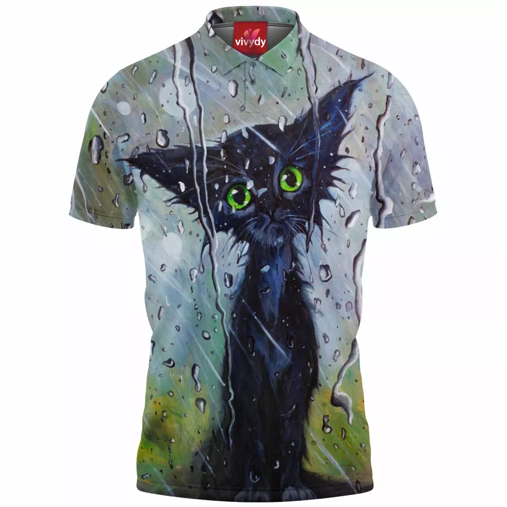 Cat,Meow Polo Shirt