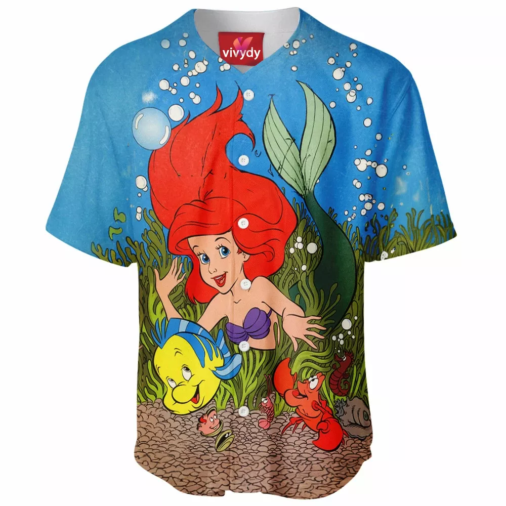 The Little Mermaid Baseball Jersey