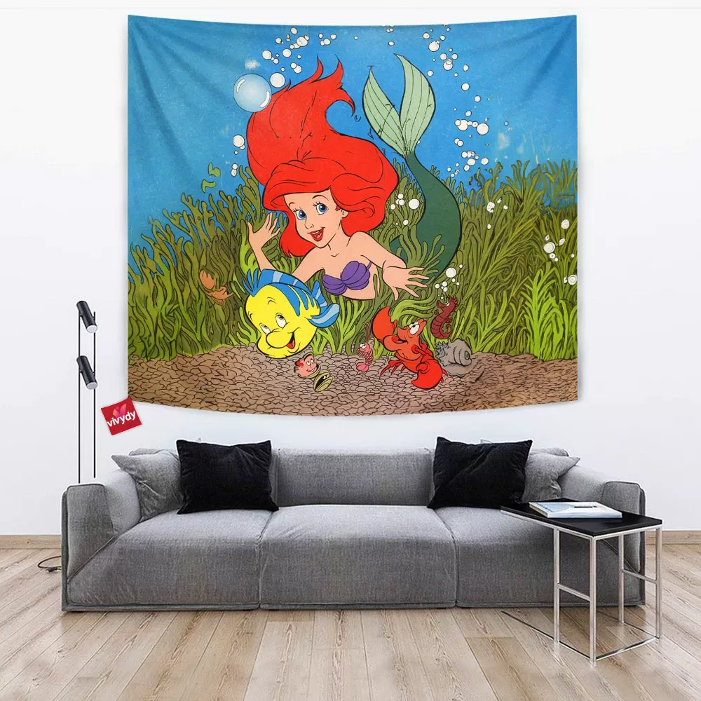 The Little Mermaid Tapestry