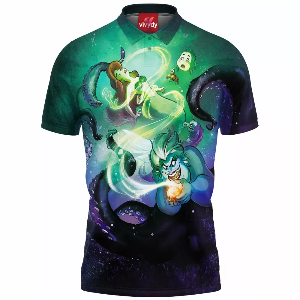 The Little Mermaid Polo Shirt