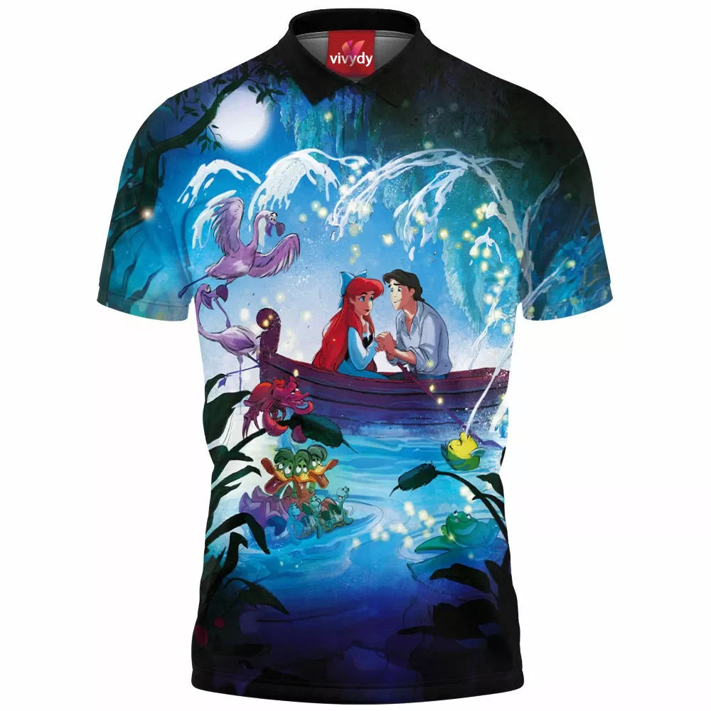 The Little Mermaid Polo Shirt