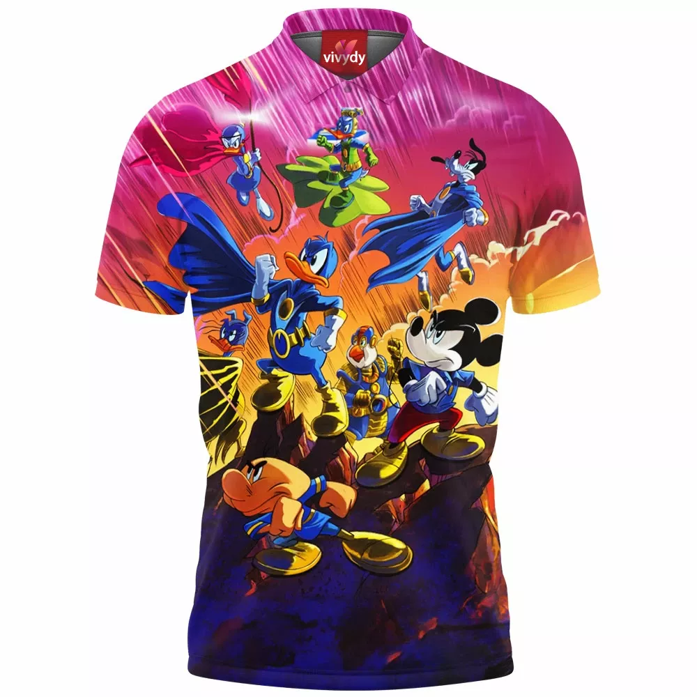 Animated’s Hero Squad Polo Shirt