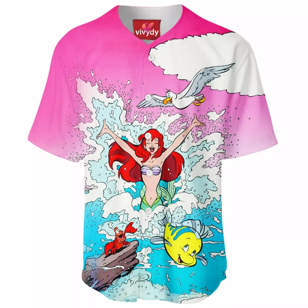 The Little Mermaid Baseball Jersey