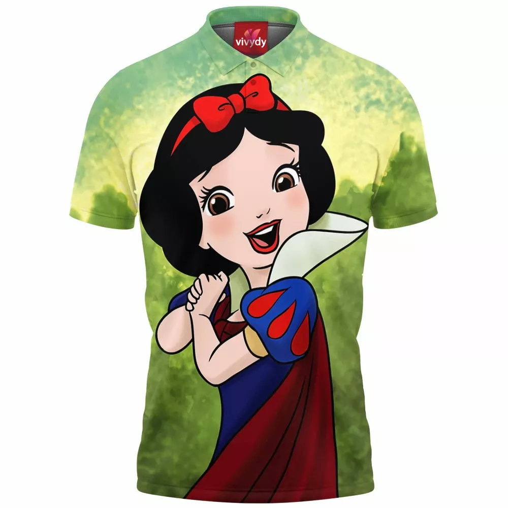 Snow White Polo Shirt