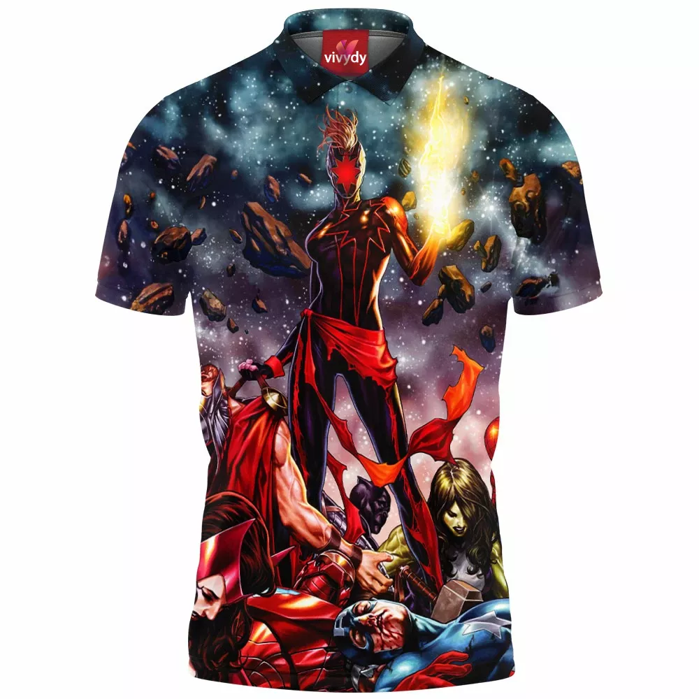 Captain Comic Polo Shirt