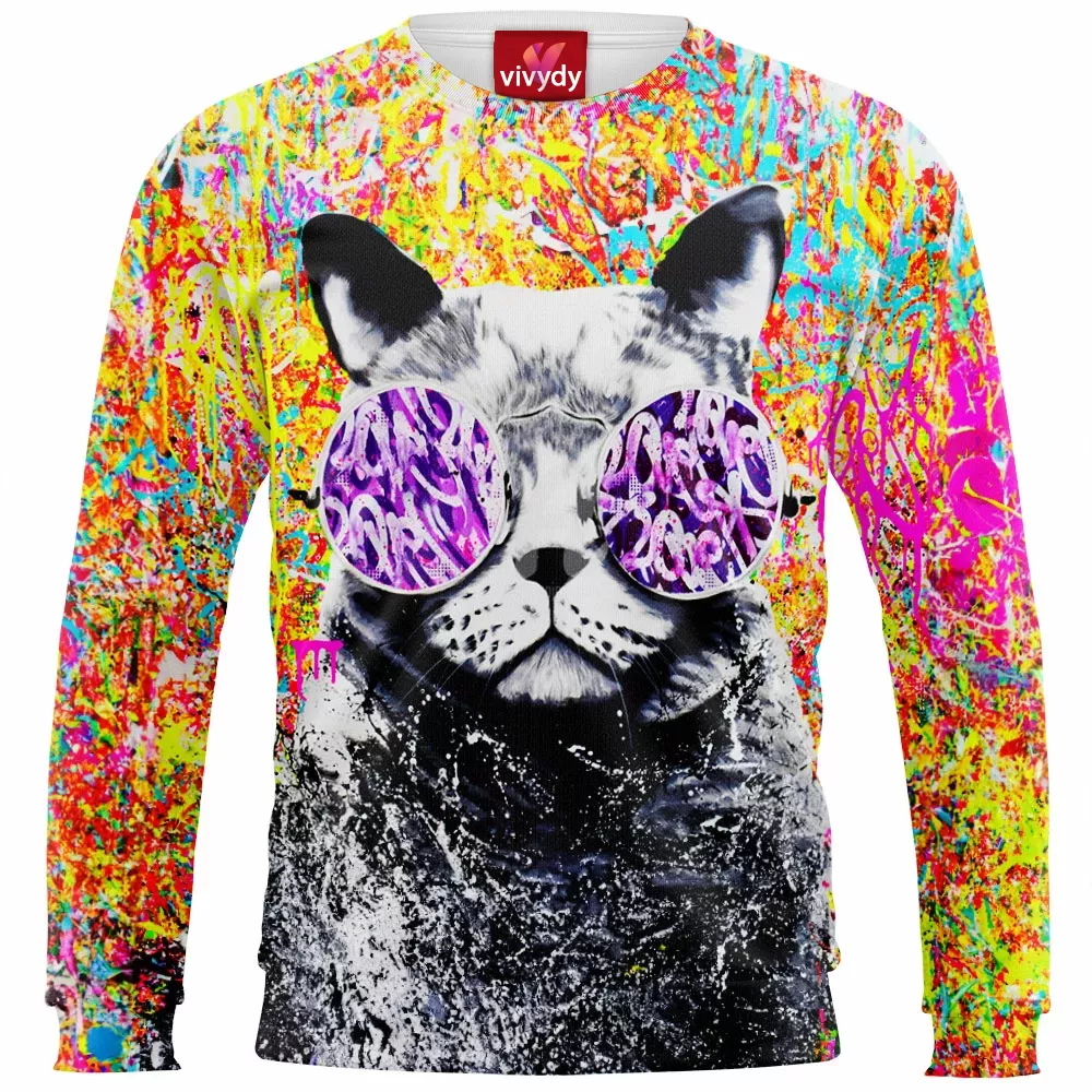 Cat,Meow Sweatshirt