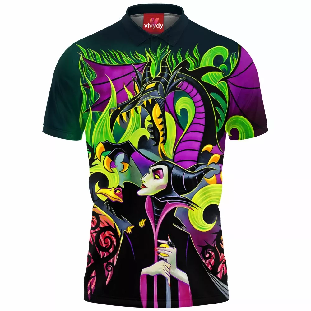 Maleficent Polo Shirt