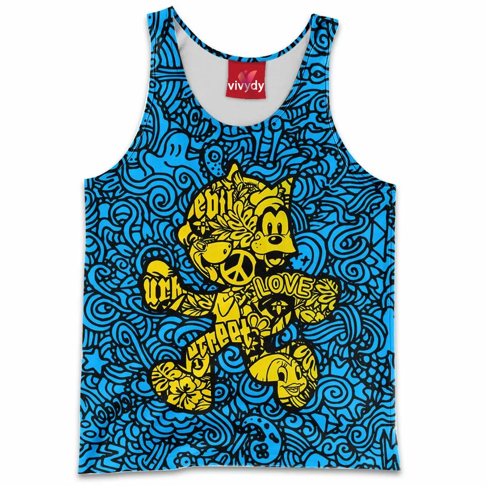 Felix The Cat,Meow Tank Top