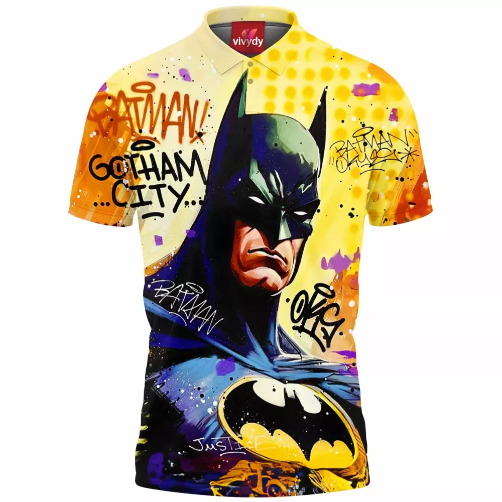 Batman Vintage Polo Shirt