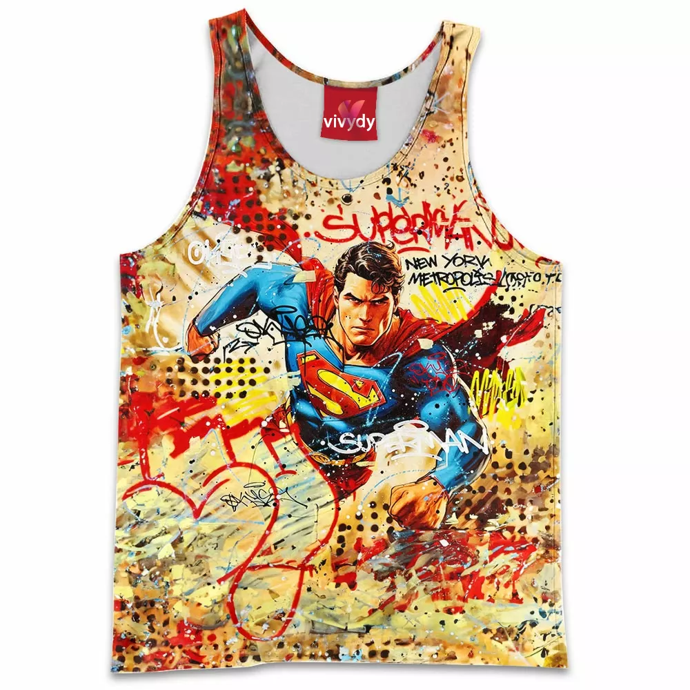 Superman Vintage Tank Top