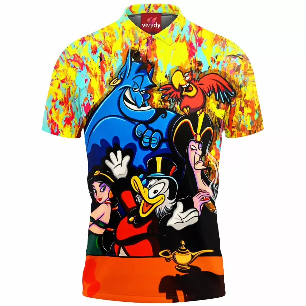 Animated Characters Polo Shirt