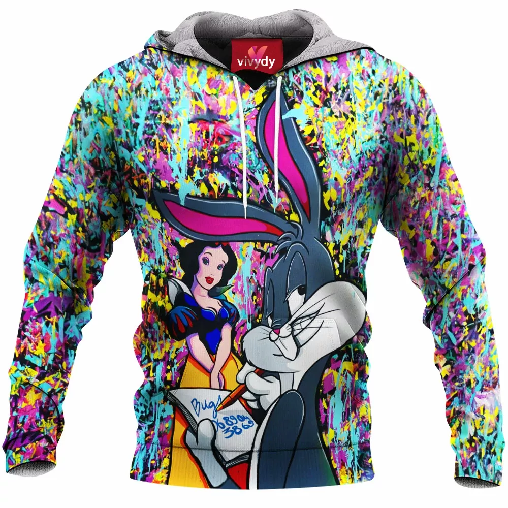 Bugs Bunny Snow White Hoodie