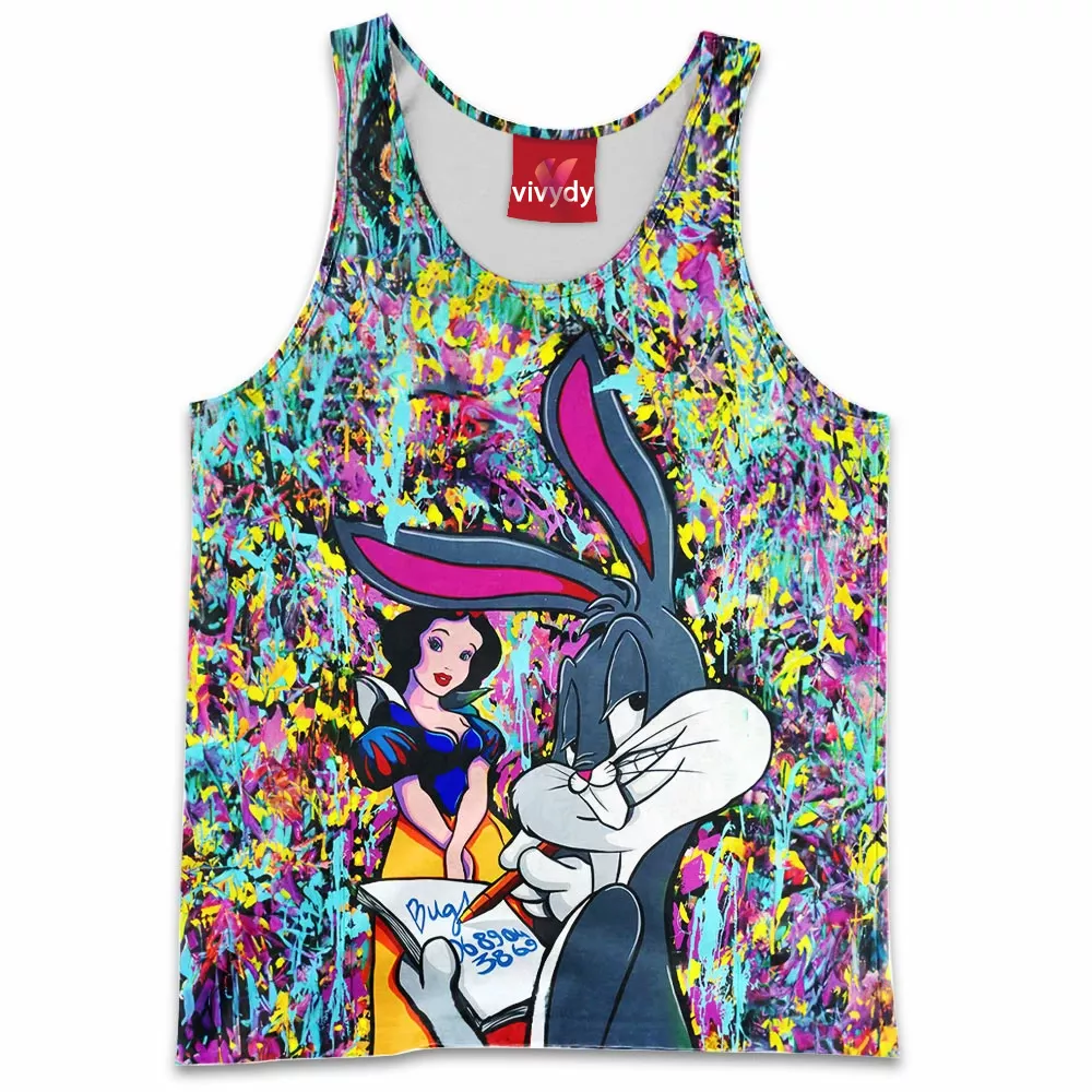 Bugs Bunny Snow White Tank Top