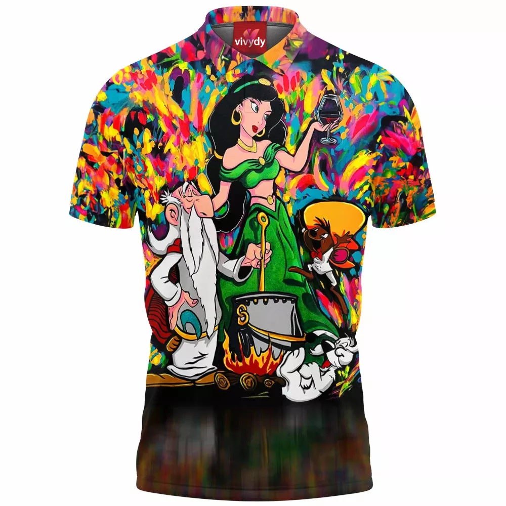 Animated Looney Tunes Polo Shirt