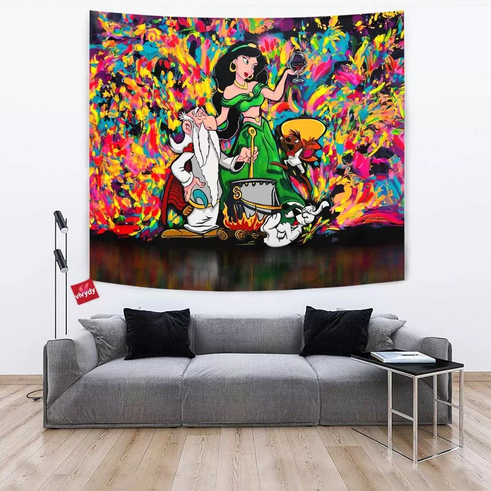 Animated Looney Tunes Tapestry