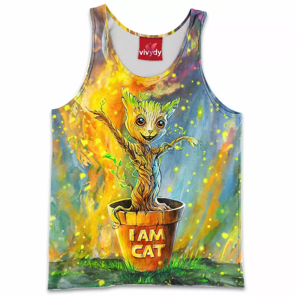 Groot x Cat Tank Top