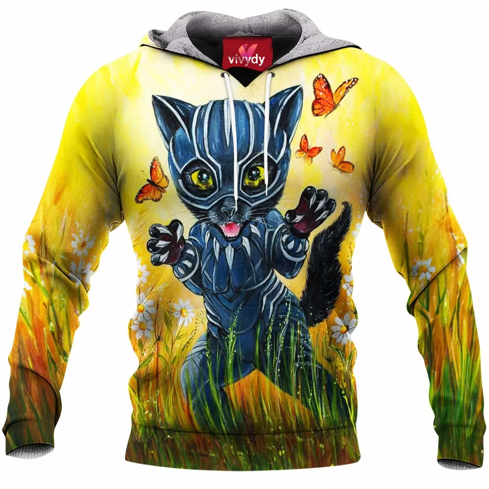 Kitty Black Panther Hoodie