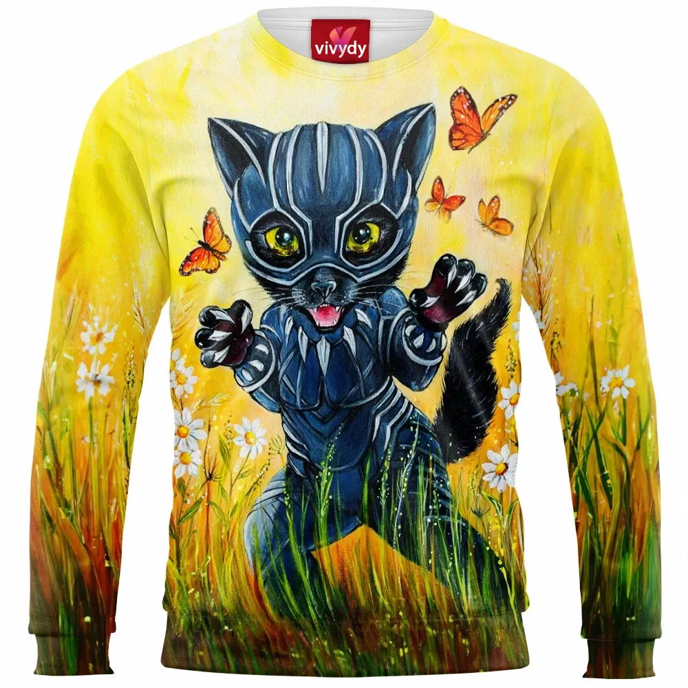 Kitty Black Panther Sweatshirt