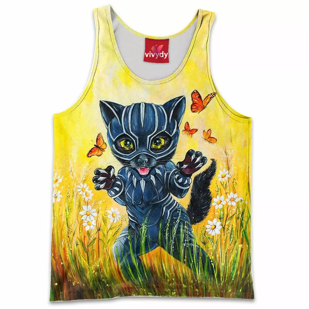 Kitty Black Panther Tank Top