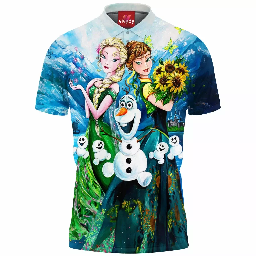 Frozen Sunshine Polo Shirt