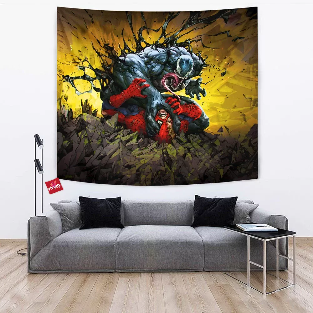 Venom Spider-man Tapestry