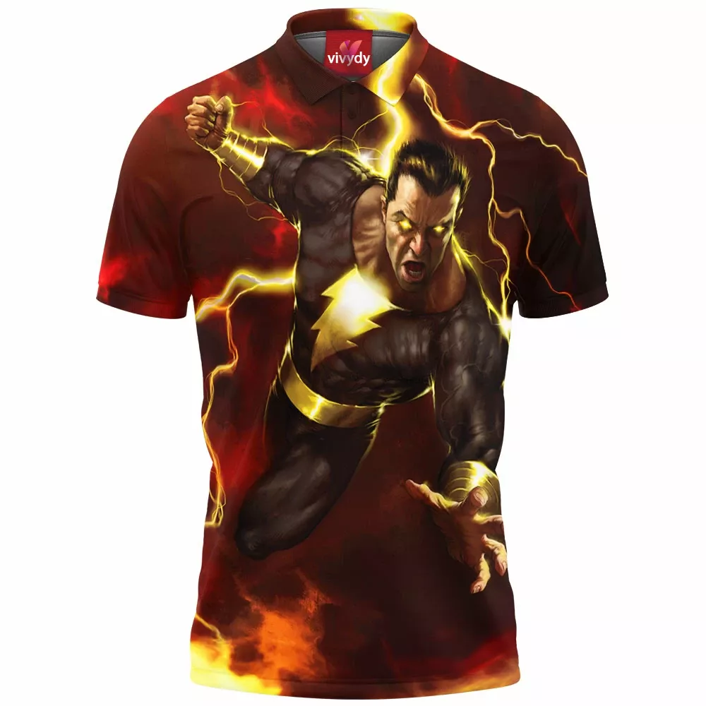 Black Adam Polo Shirt